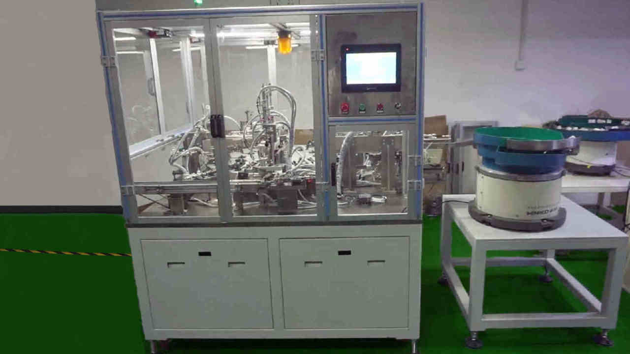 Full Automatic Screw Locking Assembly Machine Line 