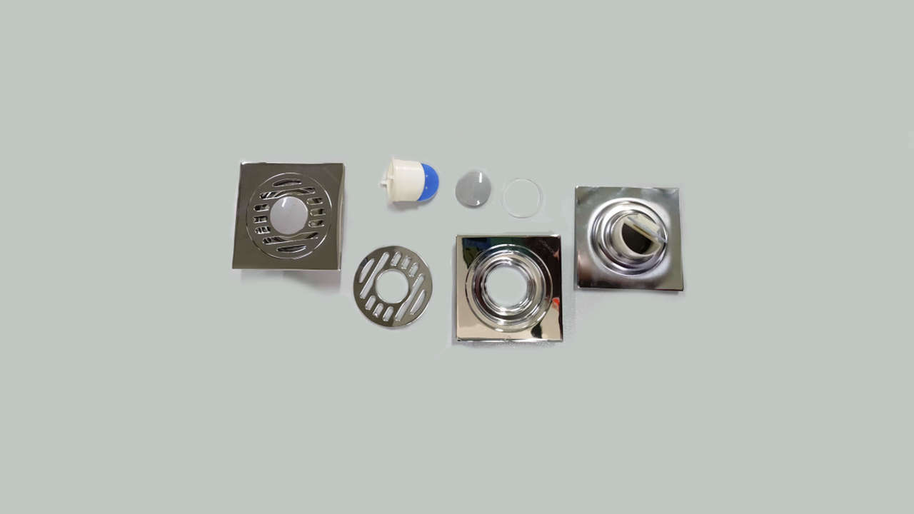 Floor drain assembly machine
