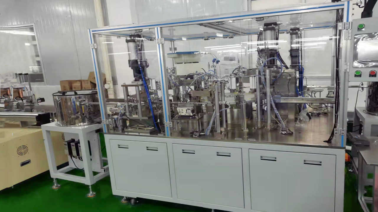 Automatic riveting and assembling equipment for iron core
