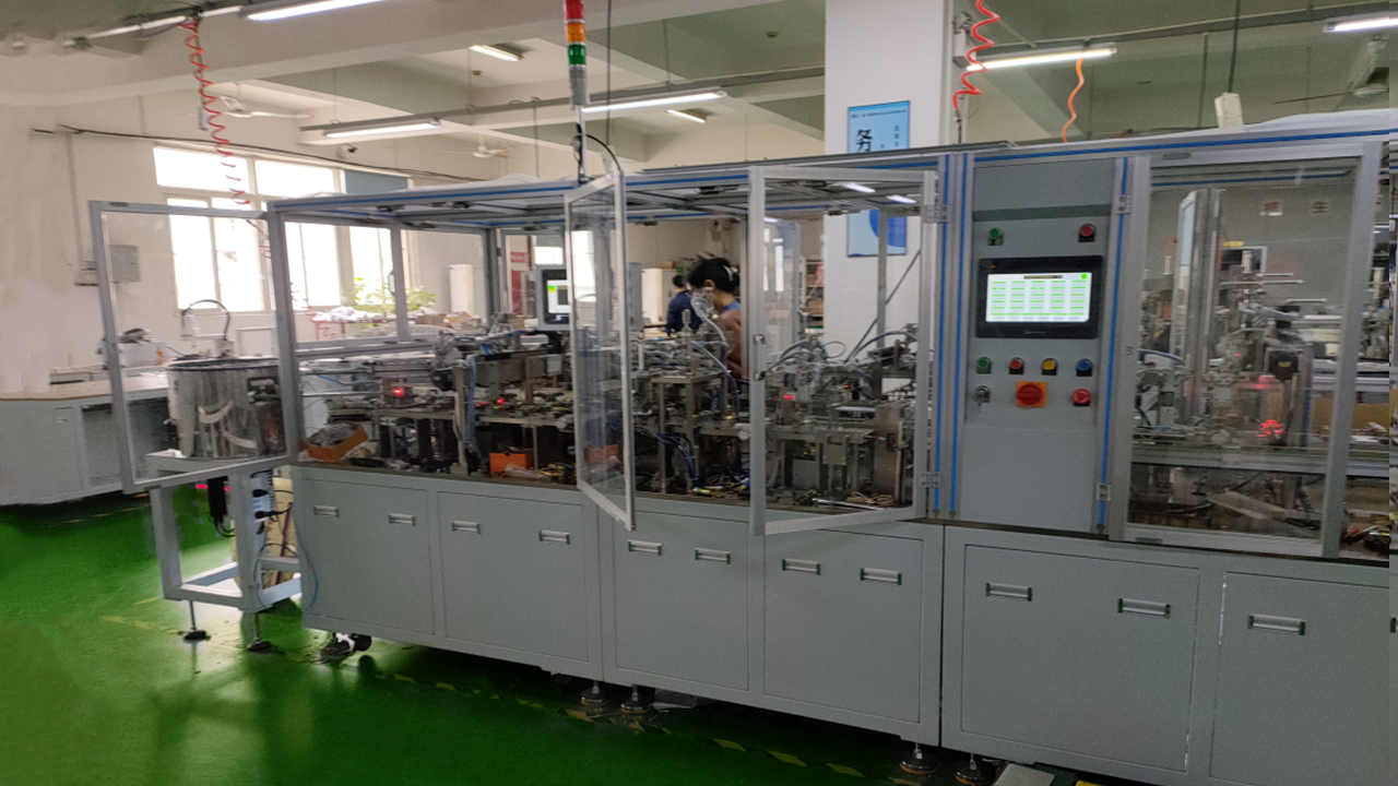 45 degree locking assembly line