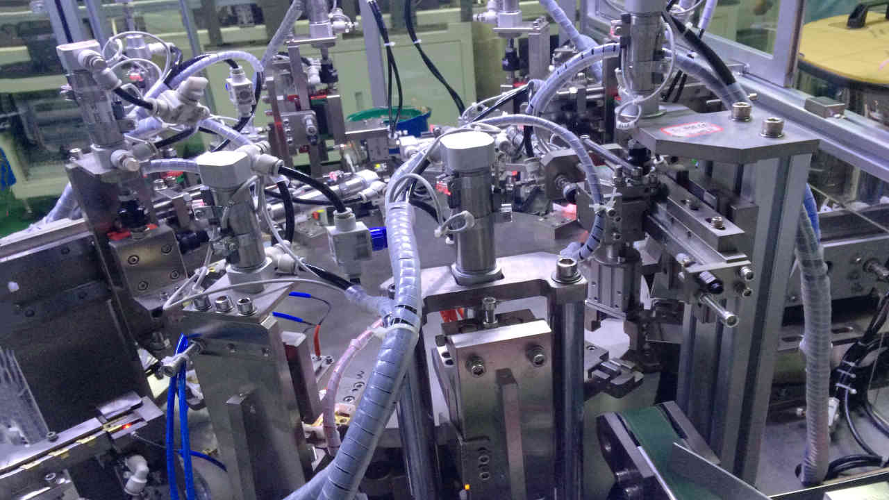 Socket components Assembly Machine 