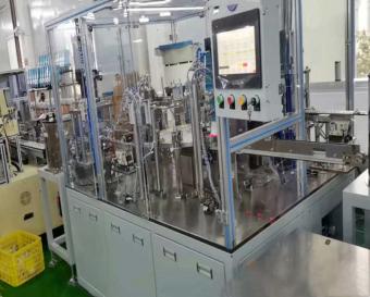 Automatic riveting and assembling equipment for iron core