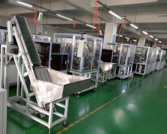 Locking kernel screening machine